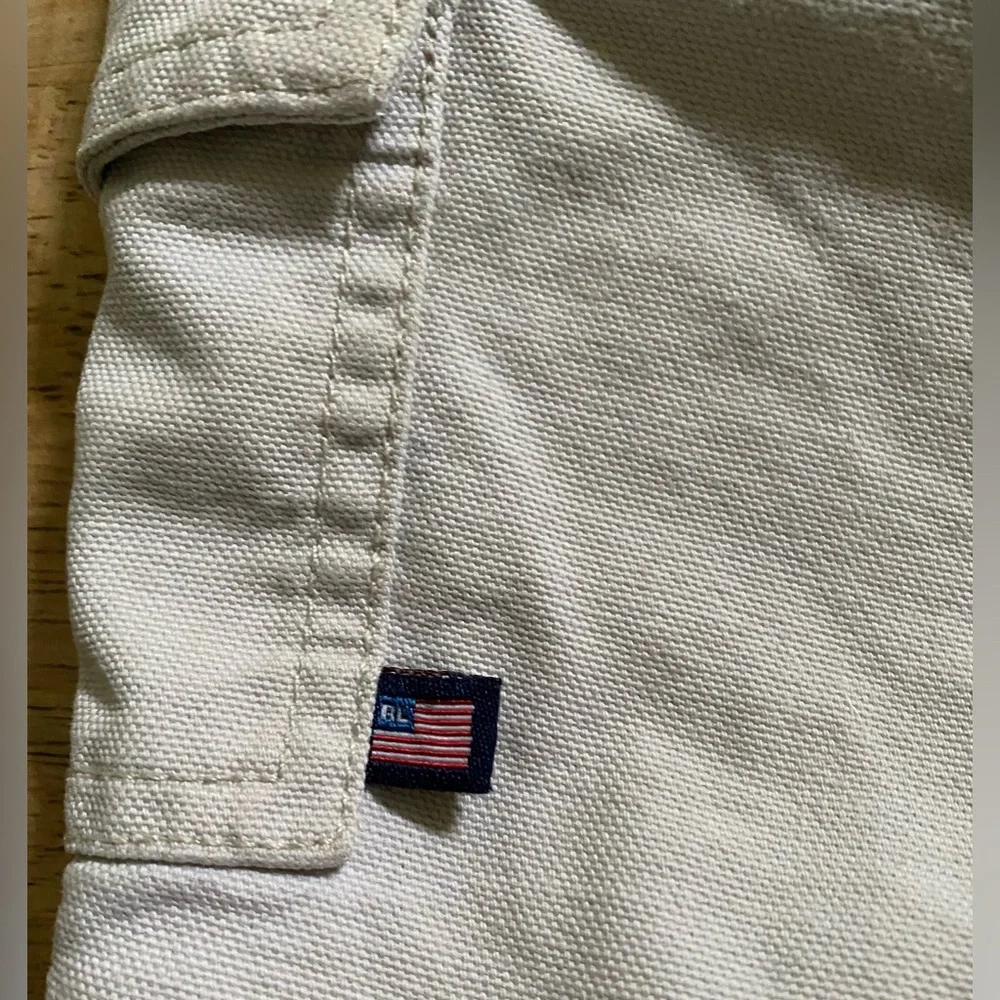 Vintage Ralph Lauren Polo Jeans‎ Co. Boy’s Size 4T Khaki Cargo Shorts